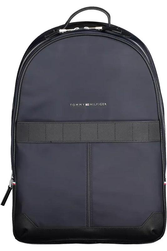 Tommy Hilfiger Blue Polyester Backpack for Men