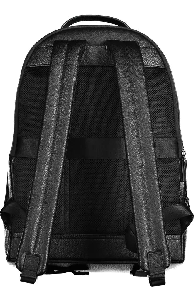 Tommy Hilfiger Black Polyethylene Backpack for Men