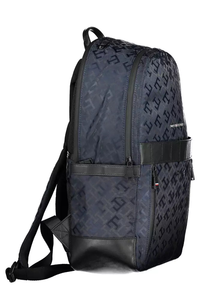 Tommy Hilfiger Blue Polyester Backpack for Men