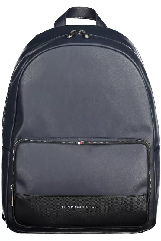 Tommy Hilfiger Blue Polyethylene Backpack for Men