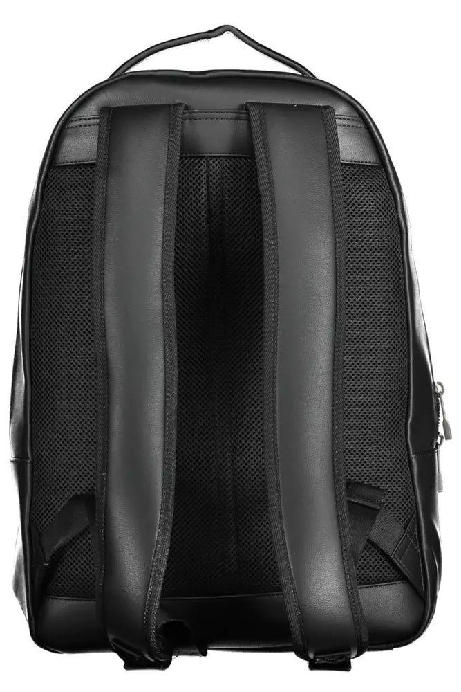 Tommy Hilfiger Black Polyethylene Backpack for Men