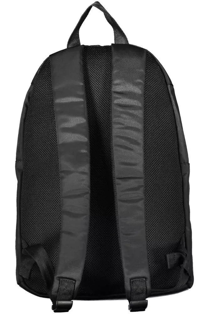 Tommy Hilfiger Black Polyester Backpack for Men