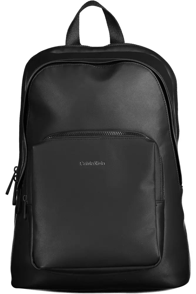 Calvin Klein Black Polyester Backpack for Men