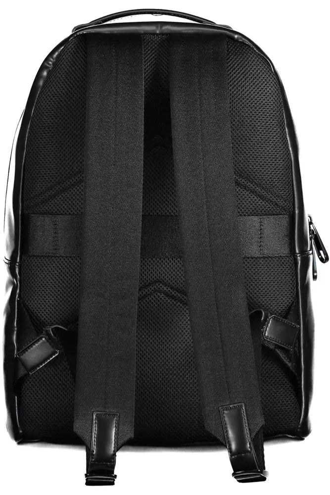 Calvin Klein Black Polyester Backpack for Men