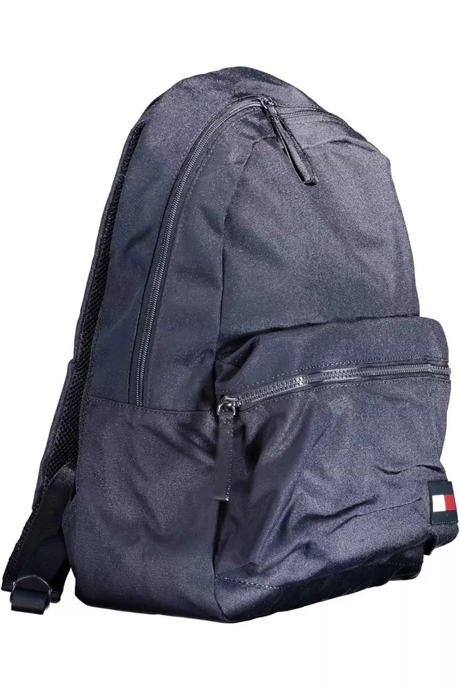 Tommy Hilfiger Blue Polyester Backpack for Men