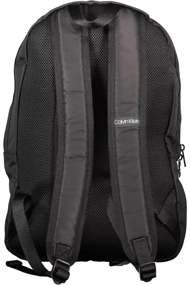 Calvin Klein Black Polyester Backpack for Men