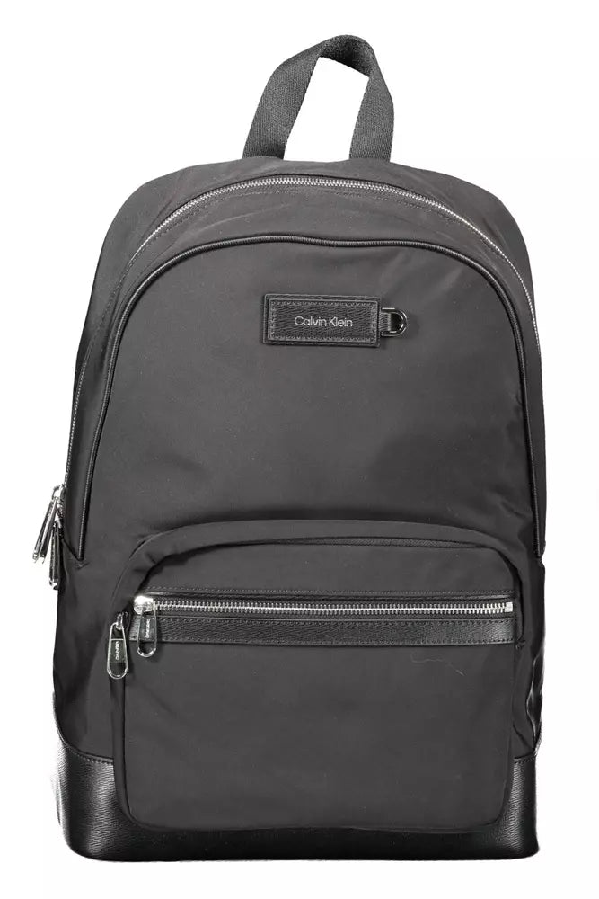 Calvin Klein Black Polyester Backpack for Men