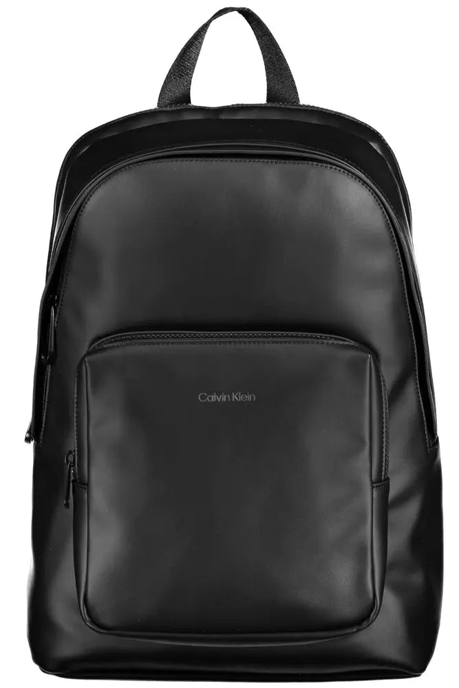 Calvin Klein Black Polyester Backpack for Men