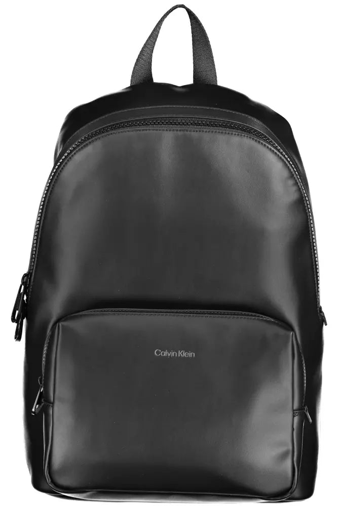 Calvin Klein Black Polyester Backpack for Men