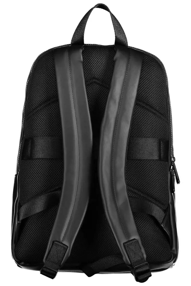 Calvin Klein Black Polyester Backpack for Men