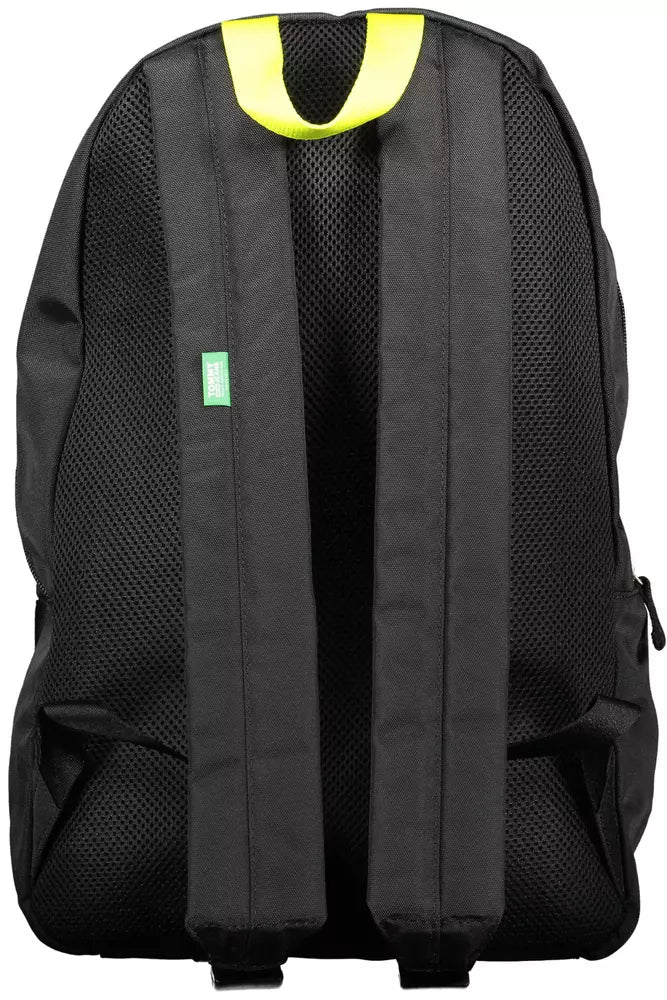 Tommy Hilfiger Black Polyester Backpack for Men