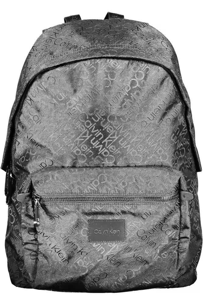 Calvin Klein Black Polyester Backpack for Men