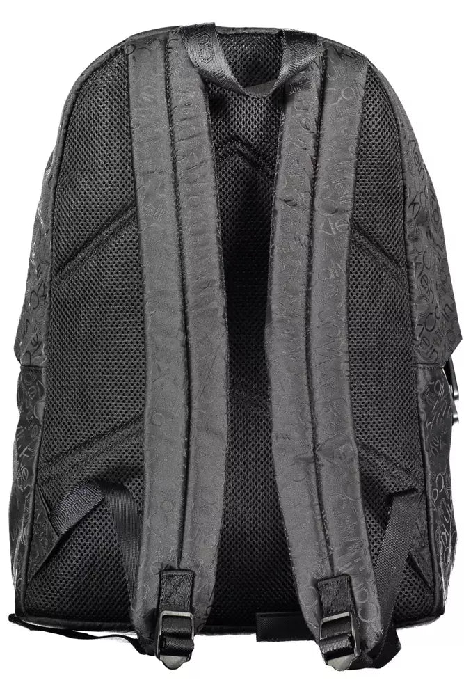 Calvin Klein Black Polyester Backpack for Men