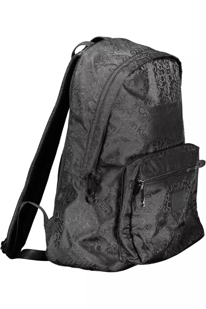 Calvin Klein Black Polyester Backpack for Men