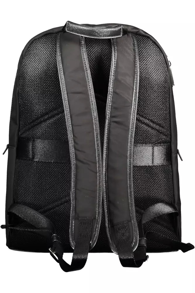 Calvin Klein Black Polyester Backpack for Men