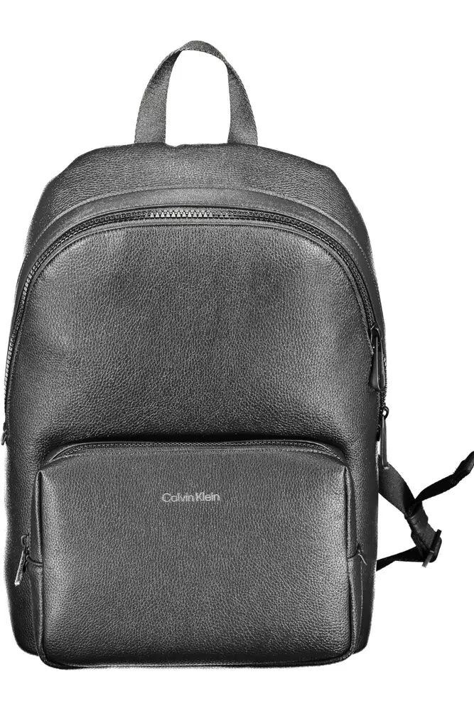 Calvin Klein Black Polyethylene Backpack for Men