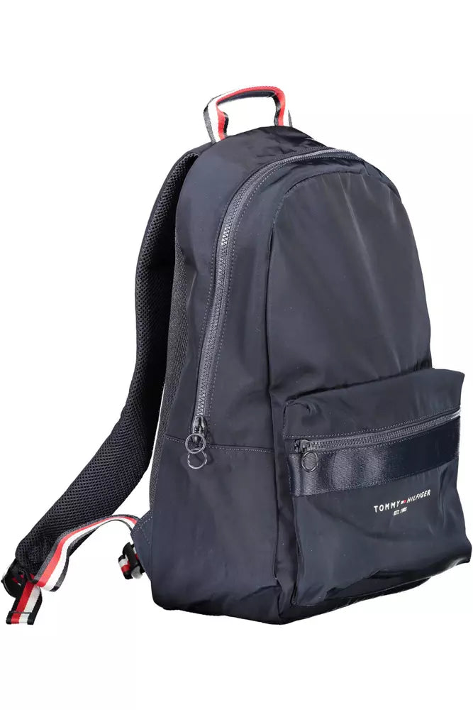 Tommy Hilfiger Blue Polyester Backpack for Men