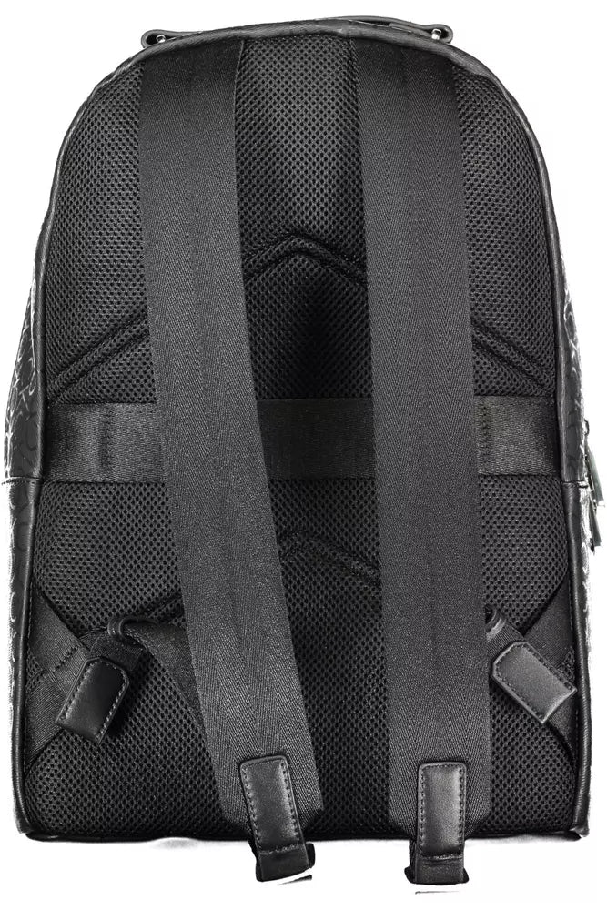 Calvin Klein Black Polyester Backpack for Men