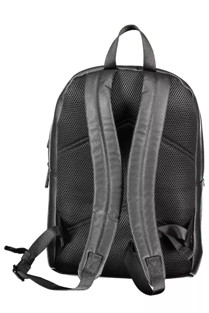 Calvin Klein Black Polyethylene Backpack for Men