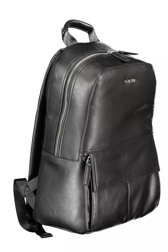 Calvin Klein Black Polyester Backpack for Men