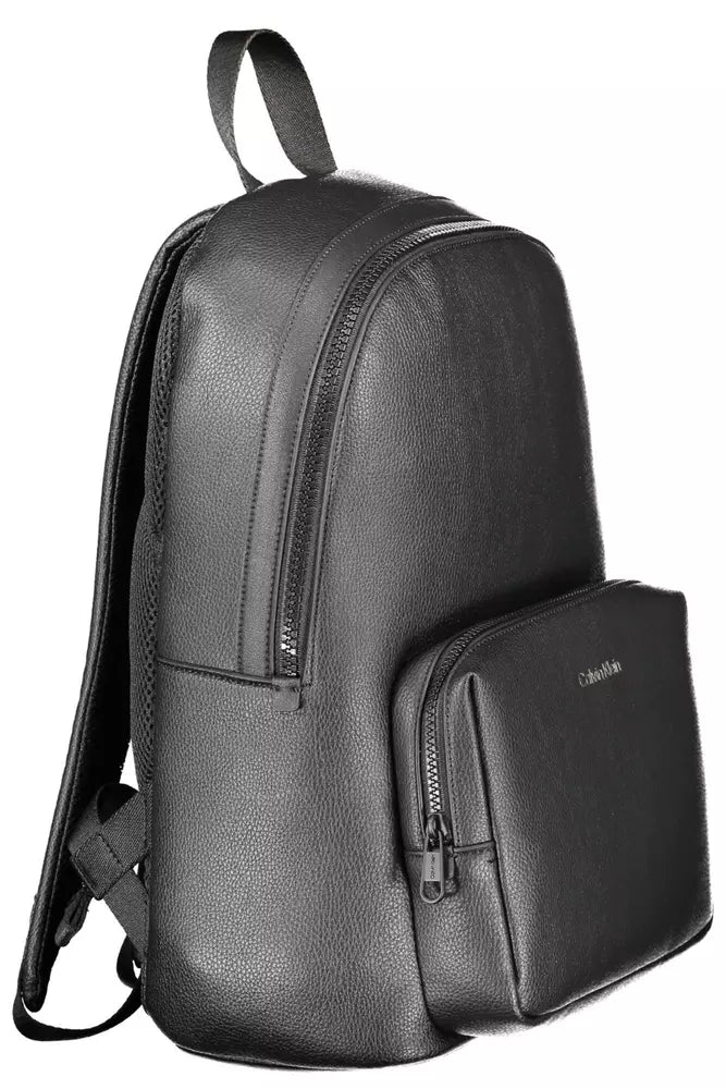 Calvin Klein Black Polyethylene Backpack for Men