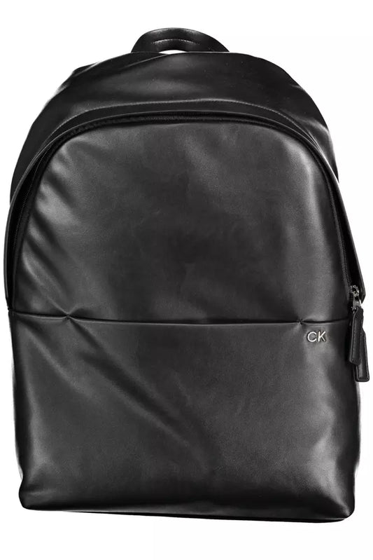 Calvin Klein Black Polyester Backpack for Men