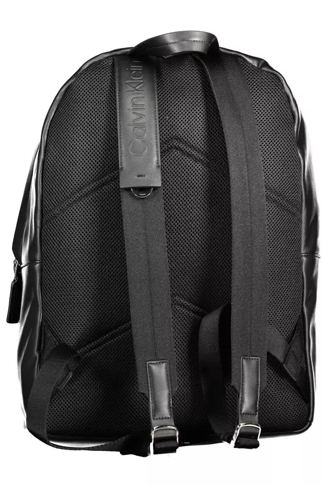 Calvin Klein Black Polyester Backpack for Men