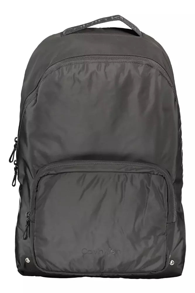 Calvin Klein Black Polyester Backpack for Men