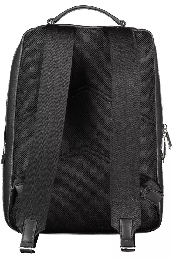 Calvin Klein Black Polyester Backpack for Men