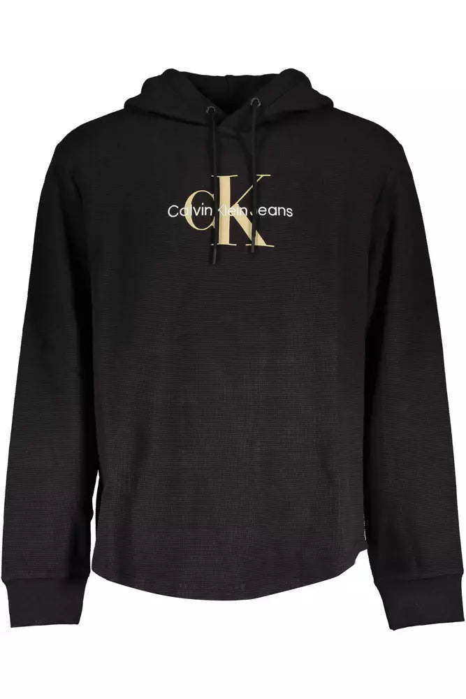 Calvin Klein Black Cotton Sweater for Men