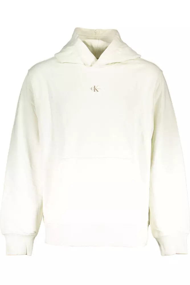 Calvin Klein White Cotton Sweater for Men