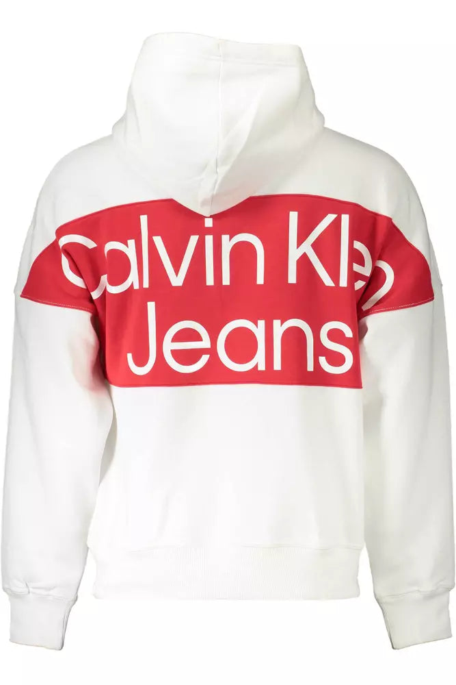 Calvin Klein White Cotton Sweater for Men