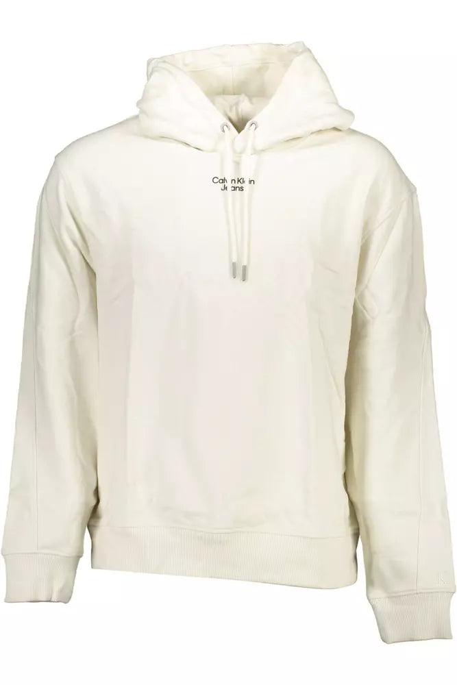 Calvin Klein White Cotton Sweater for Men