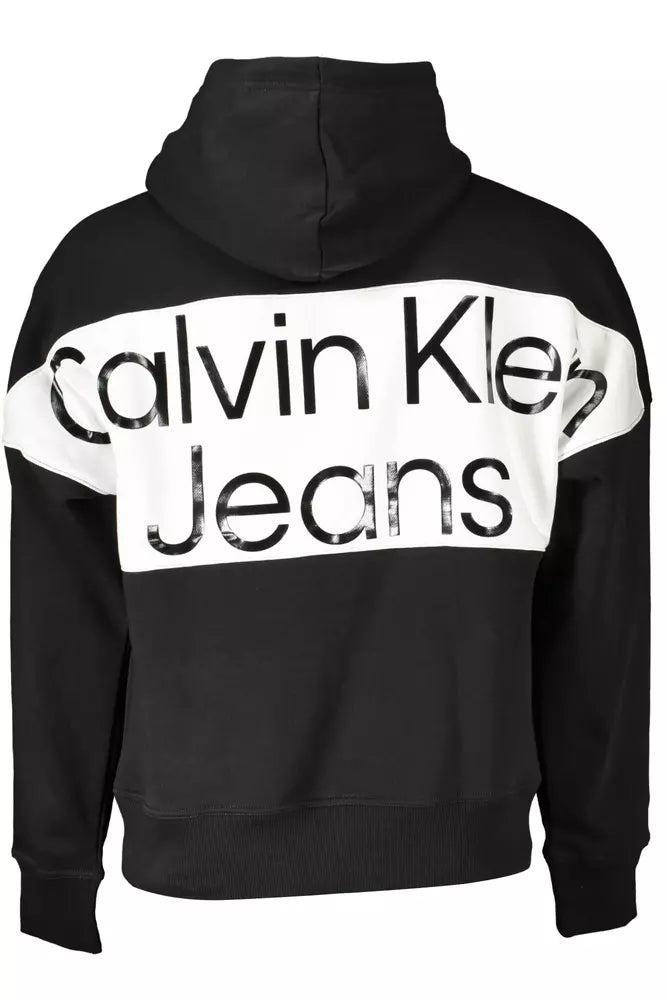 Calvin Klein Black Cotton Sweater for Men