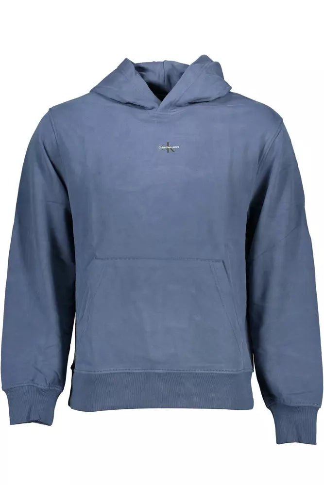 Calvin Klein Blue Cotton Sweater for Men