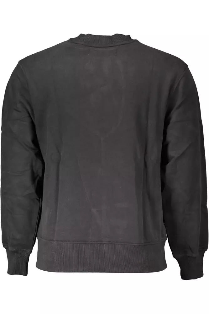 Calvin Klein Black Cotton Sweater for Men