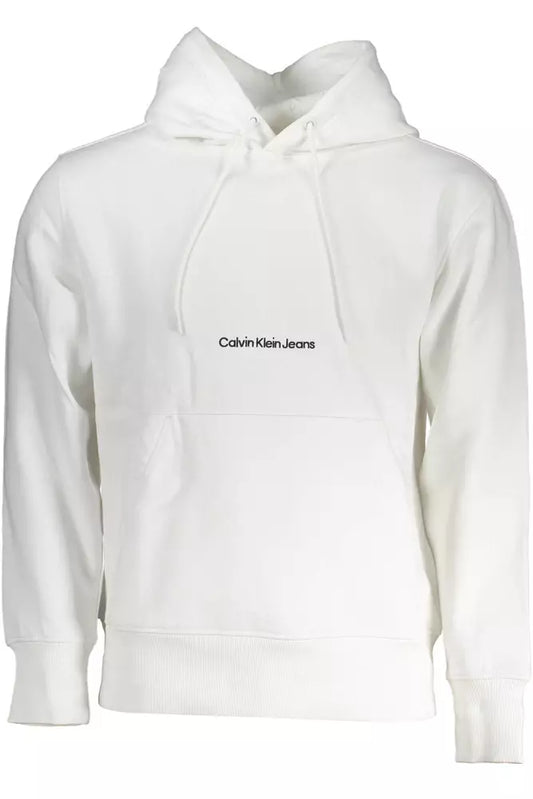 Calvin Klein White Cotton Sweater for Men