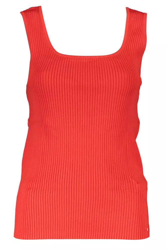 Tommy Hilfiger Red Modal Women's Top