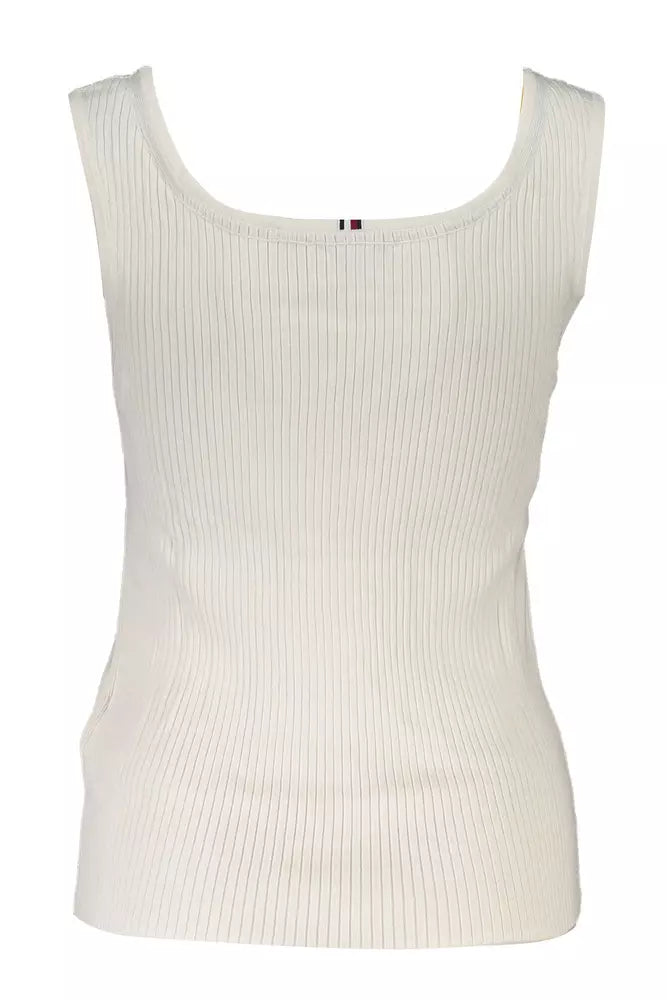 Tommy Hilfiger White Modal Women's Top