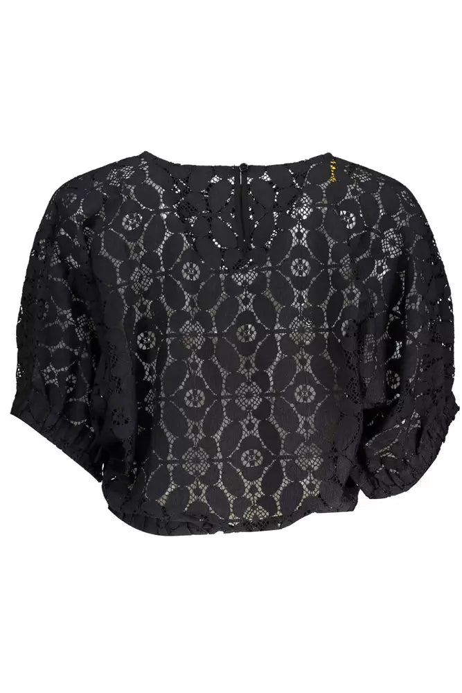 Desigual Black Polyester Women's Blouse