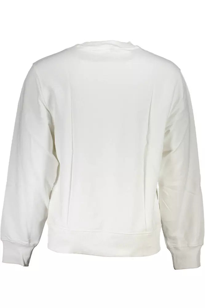 Calvin Klein White Cotton Sweater for Men