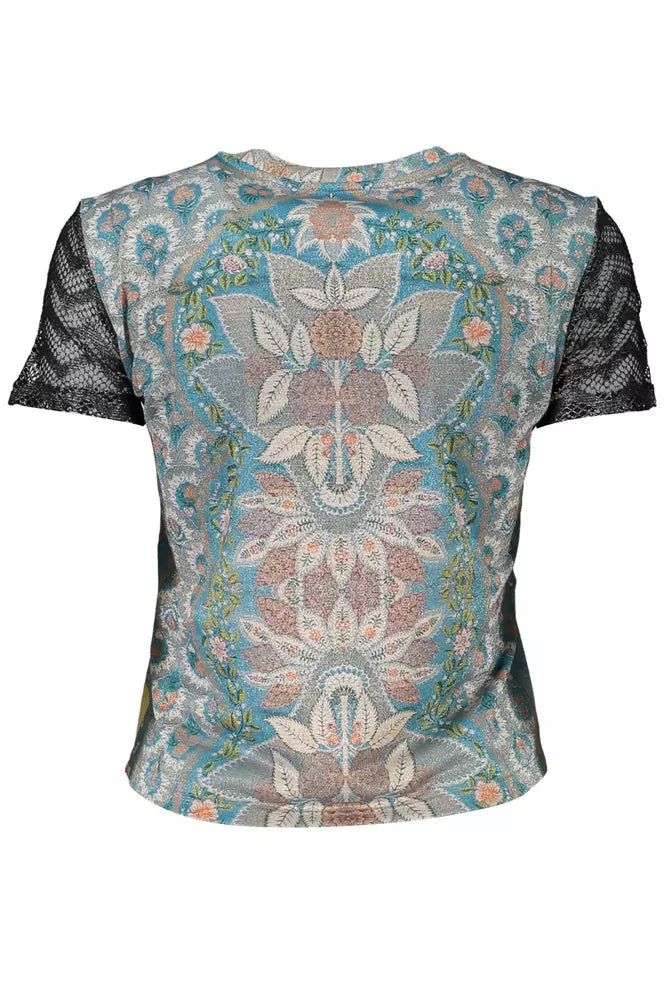 Desigual Light Blue Polyester Women's Top