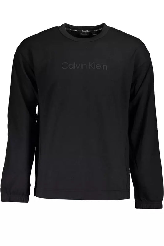 Calvin Klein Black Cotton Sweater for Men