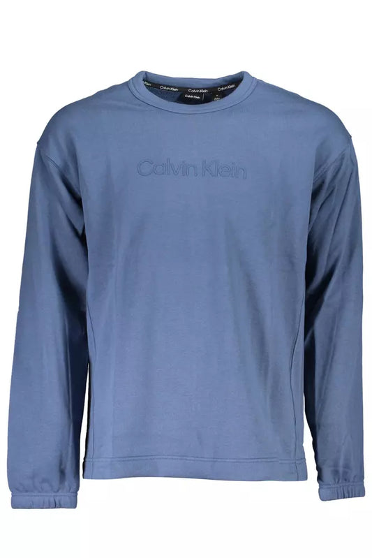 Calvin Klein Blue Cotton Sweater for Men