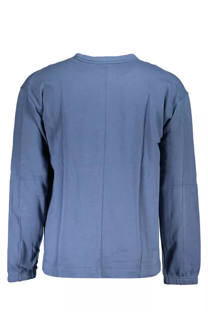 Calvin Klein Blue Cotton Sweater for Men