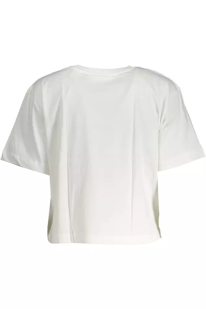 Desigual White Cotton Top for Women