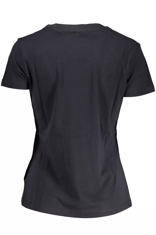 Napapijri Black Cotton T-Shirt for Women