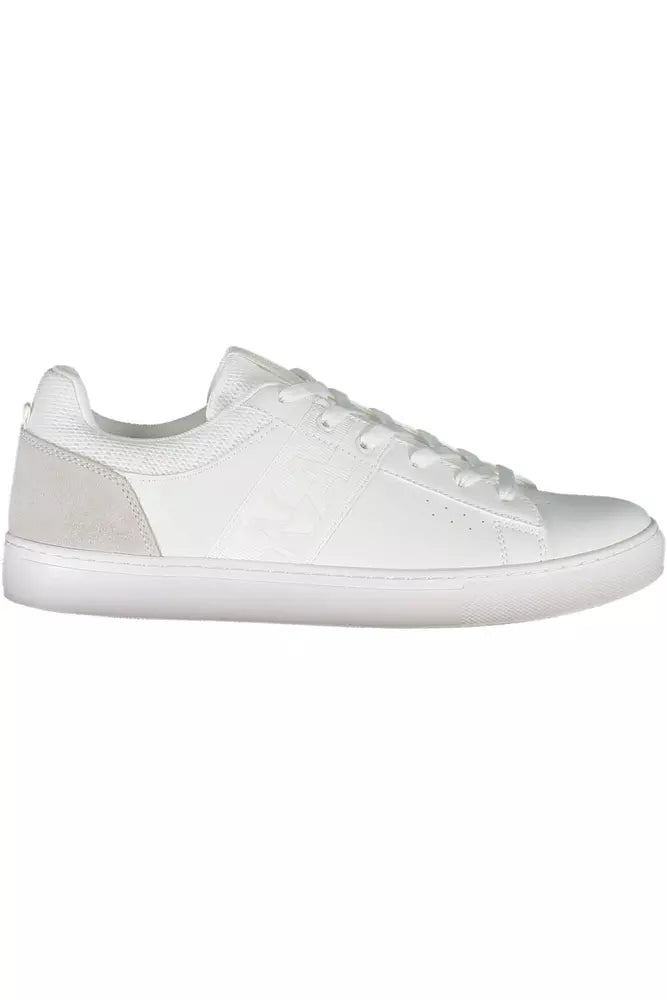 Napapijri White Leather Men's Sneakers