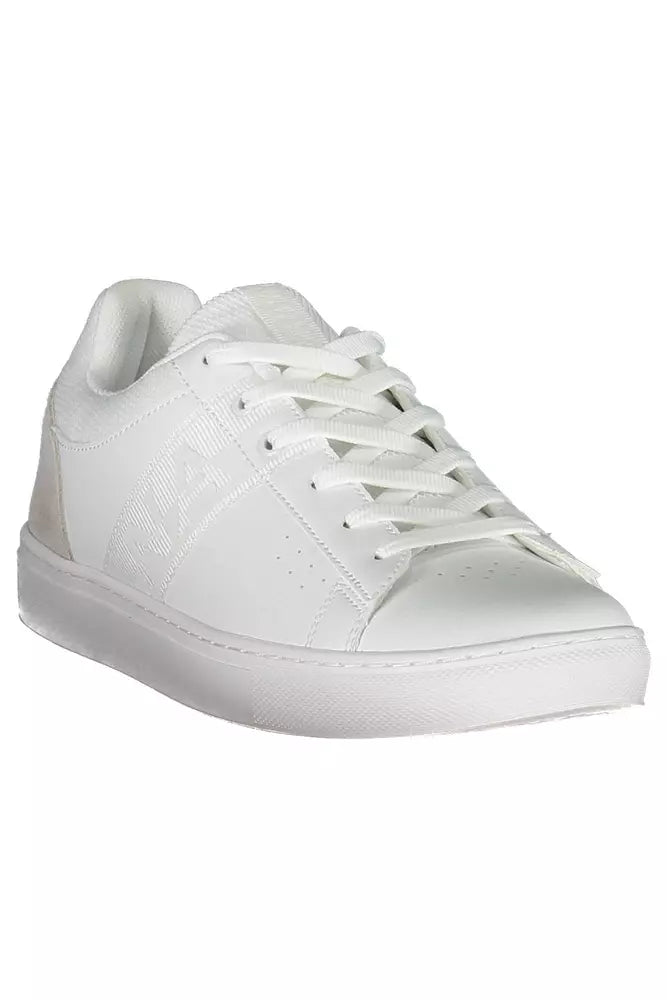 Napapijri White Leather Men's Sneakers