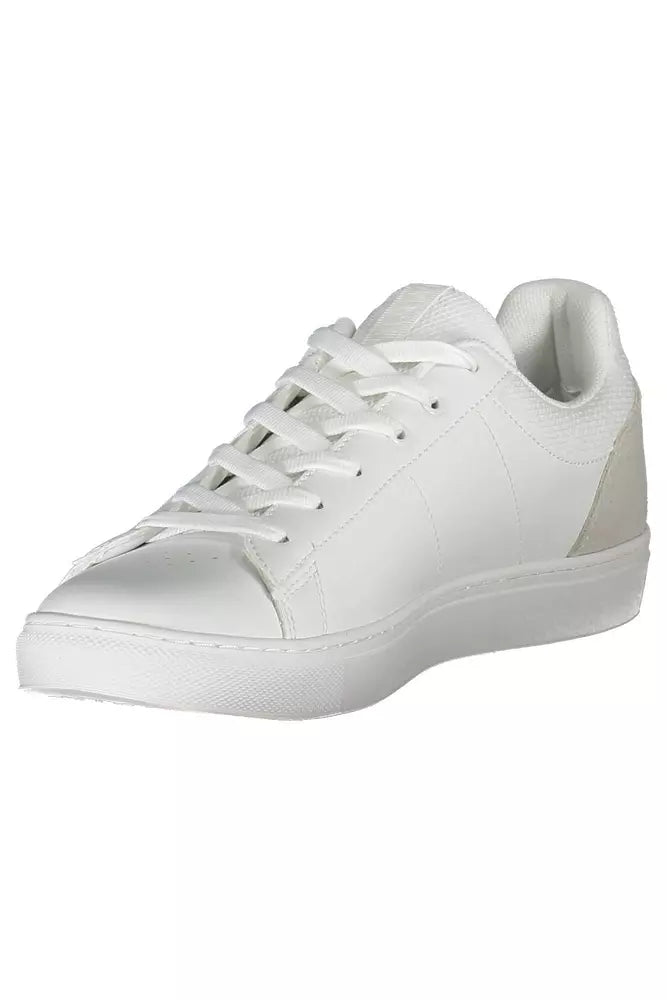 Napapijri White Leather Men's Sneakers